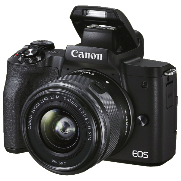 Canon EOS-M50 Mark II schwarz + Canon 15-45/3,5-6,3 EF-M IS STM schwarz kaufen bei top-foto.de