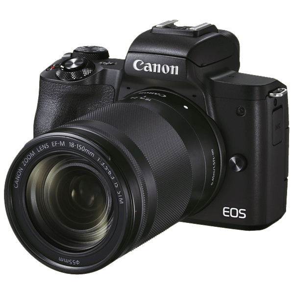 Canon EOS-M50 Mark II schwarz + Canon 18-150/3,5-6,3 EF-M IS STM schwarz kaufen bei top-foto.de