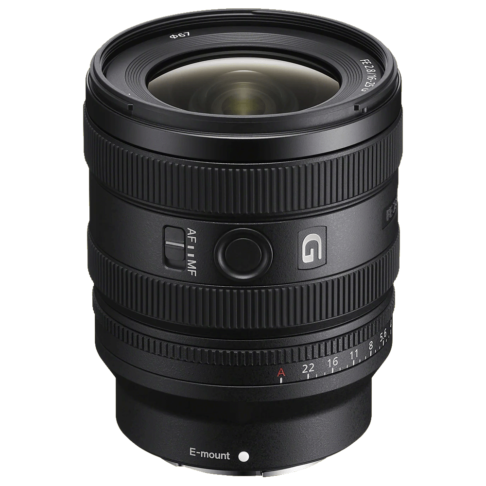 prsentiert das G Lens FE 16-25mm F2.8 G mit Weitwinkelzoom und groer Blende